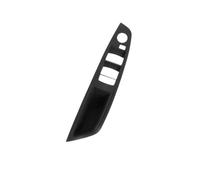 Maniglie interne porte Maniglie Per Porte Interne Auto Accessori Per La Decorazione Interna Delle Maniglie Delle Porte Per F10 F11 Serie 5 520 525 528 535i Rivestimento interno(LHD black)