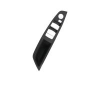 Maniglie interne porte Maniglie Per Porte Interne Auto Accessori Per La Decorazione Interna Delle Maniglie Delle Porte Per F10 F11 Serie 5 520 525 528 535i Rivestimento interno(RHD black)