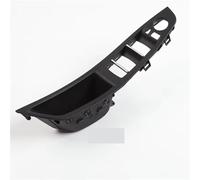 Maniglie Interne Portiera Porta Anteriore Pannello Interno Conducente Interruttore Telaio Coperchio Scatola Immagazzinaggio Per BMW Serie 5 F10 F11 F18 520 523(Nero)