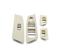 Maniglie Interne Portiere Auto Pannello Copertura Dell'interruttore Sollevamento Finestrino Anteriore E Posteriore Con Guida A Destra Per Serie 5 M5 G30 G31 F90 525 528(Oyster 4pcs Set)