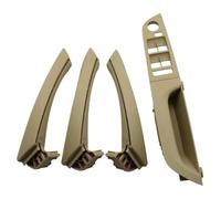 Maniglie interne portiere Per Serie 3 E90 E91 316 318 320 325 328i 2004-2012 Maniglia Interna Portiera Rivestimento Set Completo(Beige,37.5 Low-end)