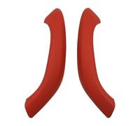 Maniglie interne portiere Per X1 Per X2 F48 F49 F39 2016-2022 Kit 2 Pezzi Maniglia Per Porta Anteriore E Posteriore Interna Rivestimento Esterno Finiture 4(Volcanic Red,2PCS)