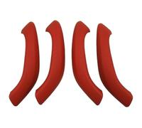 Maniglie interne portiere Per X1 Per X2 F48 F49 F39 2016-2022 Kit 2 Pezzi Maniglia Per Porta Anteriore E Posteriore Interna Rivestimento Esterno Finiture 4(Volcanic Red,4PCS)