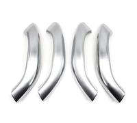 Maniglie interne portiere Per X1 Per X2 F48 F49 F39 2016-2022 Kit 2 Pezzi Maniglia Per Porta Anteriore E Posteriore Interna Rivestimento Esterno Finiture 4(Silver Chrome,4PCS)