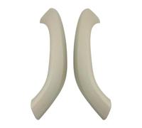 Maniglie interne portiere Per X1 Per X2 F48 F49 F39 2016-2022 Kit 2 Pezzi Maniglia Per Porta Anteriore E Posteriore Interna Rivestimento Esterno Finiture 4(Creamy,2PCS)