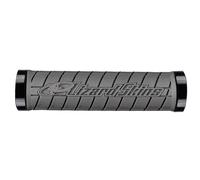 Lizard Skins Manopole Dual Lock-on Logo Grigio