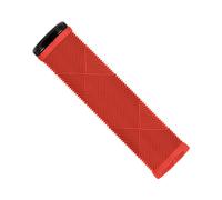 Lizard Skins Single Sided Lock On Strata Grips Rosso 135 mm Red
