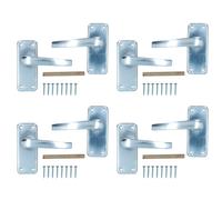 Maniglie maniglia porta serratura a leva in alluminio 100 mm x 40 mm con...