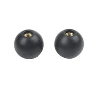 Maniglie nere della macchina del filo del rame delle manopole della sfera | Le manopole isolate in bachelite con fili di rame offrono una presa sicura e confortevole.