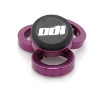Odi lock on rings aluminium purple
