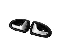 Maniglie opache per Interni Auto, per Maniglie Interne per Porte, per pomello Interno per Porte, per Sinistra e Destra, per Adatte per Clio 2000-2009 2/3-4/5 Porte