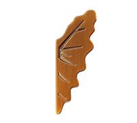 Maniglie per armadietti, per tiri a forma di foglia bronzo verde antico, in lega di zinco per cassetti a farfalla in rame spazzolato nuovi pomelli per porte creative cinesi (7613-64right x 2)