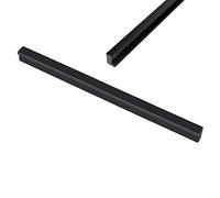 Maniglie per Armadio Lunghe, Maniglie per Mobili da Cucina Nero, Alluminio Solida | Finitura Anodizzato,Lunghezza:80-1200mm Maniglie per Ante Armadio,2 pezzi Manico per Armadietti Neri (400mm/15.7in)