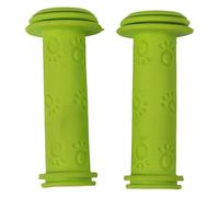 Maniglie per bici per bambini realizzate con materiali resistenti antiscivolo per esperienze di guida sicure (verde)