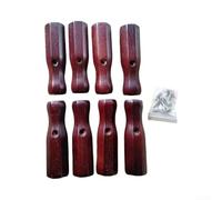 Maniglie per biliardino, lunghezza 125 mm, 8 pezzi, diametro interno 16 mm | Set di otto pezzi, materiale, semplice installazione a vite, ideale per sale giochi domestiche, sostituisce le impugnature