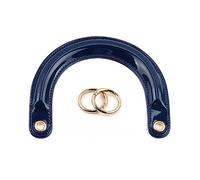 Maniglie per borsa UShape Maniglia con fibbia Maniglie di ricambio per BeachBag Borsa in paglia intrecciata Accessori per borsa da donna