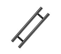 Maniglie per cancello scorrevole per capannoni e garageDurevoli maniglie per porte per cantina doccia e cancelli (distanza fori 900 mm, colore 1)