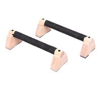 Maniglie per flessioni, da uomo, maniglie per flessioni, parallele, 2 attrezzature da allenamento, accessori per palestra a casa con impugnature in legno per allenamento della , calisthenics