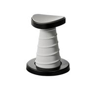 Maniglie per Flessioni in Gomma Morbida | Design a Basso Profilo, Dispositivo per piegamenti con ritorno controllato, Colonna di Supporto Scanalata, Tavola