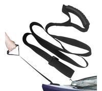 Maniglie per il trasporto di kayak, maniglie per canoa, corda da tirare, accessori ergonomici per canoa, per donne, uomini, adulti, diportisti, pescatori, kayaker, appassionati di sport acquatici