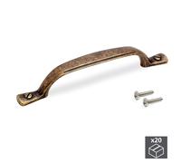 Maniglie per Mobile Interasse 96 mm Zama Bronzo 20 Pezzi Emuca