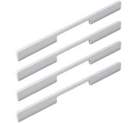 Maniglie per mobili, 4 pezzi Maniglia bianca for mobile da cucina in lega di alluminio massiccio for cassetto e armadio Pomelli for armadietti for cassetti(320mm)