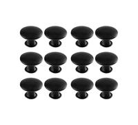 Maniglie per mobili maniglie per cassetti pomelli con viti confezione da 12 Black