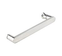 Maniglie per porta della doccia in acciaio inox resistente, finitura lucida completa, specifiche da foro a foro da 300 mm a 500 mm