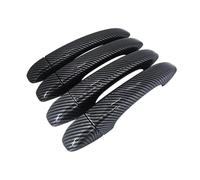 Maniglie per porte esterne auto, adatte per Talisman per Samsung SM6 2015 ~ 2022, accessori per auto, in fibra di carbonio (4 pulsanti intelligenti) (senza pulsante intelligente1)
