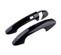 Maniglie per porte esterne di automobili Copertura Della Maniglia Della Portiera Esterna In ABS Nera Adatta Per La Classe GLC CE W205 X253 W213 2016 2017 2018 2019 Maniglie esterne porte