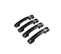 Maniglie per porte esterne di automobili Per Tundra 2007-2021 Per Sequoia 2008-2015 ABS Cromato/Fibra Carbonio Auto Esterno Maniglia Della Porta Copertura Trim Maniglie esterne porte(Matte black)