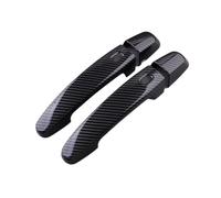 Maniglie per porte esterne di automobili Stile Fibra Carbonio 4 Pz/set Esterno Maniglia Porta Anteriore Copertura Trim Decor Smart Foro Per Camaro 2016 2017 2018-2020 Maniglie esterne porte