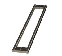 Maniglie per Porte in Vetro Maniglia Rettangolare per Porta Doccia Maniglia per Porta in Acciaio Inox da Barra a Barra per Porta in Legno Di Fienile Porta a Battente in Vetro Scorrevole/Sier/Pitch-