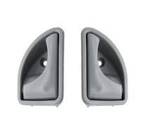 Maniglie per Porte Interne Compatibile Con Kangoo 1997-2007 Per Twingo 1997-2003 Maniglie Interne Per Porte Sinistra Destra Accessori Per La Decorazione Degli Interni Dell'auto(Gray pair)