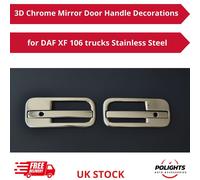 Maniglie per specchi in acciaio inossidabile 3D cromate per porte camion DAF ...