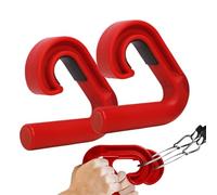 Maniglie per Trazioni,Impugnature Antiscivolo per Stacchi,Maniglie Portatili per Trazioni e Lat Machine - Per Uomini e Donne Calisthenics Rematore Fitness Allenamento Casa Palestra Esterno