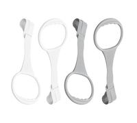 Maniglie - | Playpen Pull Up Rings | per box box bambini lettini in piedi apprendimento supporto supporto deambulazione bianco set 4 pezzi per allenamento di sicurezza equilibrio