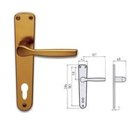 Ghidini 40008850453 Maniglia Alox Gabry Q8 Yale