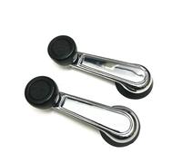 Maniglie Porta In Metallo Cromate AEspares Per Suzuki Samurai 1980-1995 Set 2 Pz