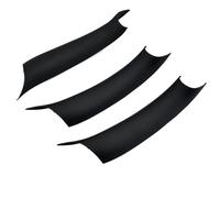 Maniglie Porta Interna per B&MW X5 F15 X6 F16 2014-2018 LHD RHD 3 Pezzi Set Maniglia Interna Porta Laterale Bracciolo Tiraggio Finiture Accessori Nero Carbonio(Black LHD 3 PCS)