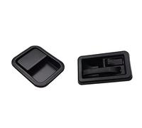 Maniglie porte interne Kit Maniglia Per Porta Interna Ed Esterna Per Auto Anteriore Lato Sinistro E Lato Destro Per Jeep CJ7 Per Scrambler Per Wrangler YJ TJ Maniglia interna per porta (Misurare : Le