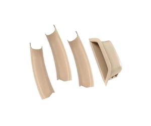 Maniglie Portiere Interne Per X3 Per X4 Per F25 Per F26 2010-2017 Car Interior Door Pull Handle Pannello Di Rivestimento Della Copertura Installazione Rapida In Pochi Secondi(LHD Beige)