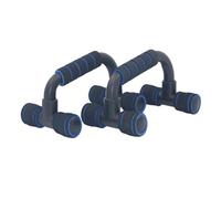 Maniglie push up Barra di supporto antiscivolo a forma H for flessioni, fitness domestico, telaio potenza, palestra, allenamento dei muscoli braccia e petto(Blue)