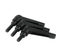 Maniglie regolabili con filettatura, 1 pezzo M4 M5 M6 M8 M10 M12 M16 Viti per maniglia Bullone Leva di serraggio Macchinari Maniglia regolabile Blocco Manopola filettata maschio esterna (Screw M8x40mm