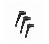 Maniglie regolabili con filettatura, 1PC M8 M10 M12 Leva di serraggio Macchinari Maniglia regolabile Bloccaggio Filettatura maschio interna esterna Manopola Bullone Vite Maniglia Dado Vite(Nut M10)