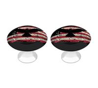 Maniglie rotonde del cassetto dell'acciaio inossidabile delle manopole del governo della colomba della bandiera americana per la maniglia della porta del guardaroba