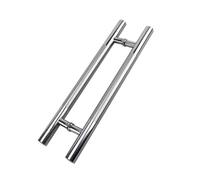 Maniglie scorrevoli per cancello scorrevole, resistente, per capannone, garage, cantina, doccia, camera e cancelli, distanza fori 600 mm (COLOR6)