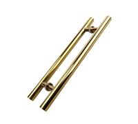 Maniglie scorrevoli per cancello scorrevole, resistenti, maniglie per porte di garage per cantina e bagno, spaziatura dei fori da 1200 mm, colore 5 perfette per cancelli e docce