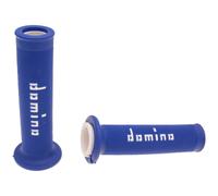 COPPIA MANOPOLE RACING DOMINO STRADALI DIAMETRO 20-26 BLU-BIANCO