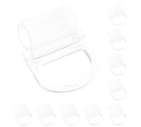 Maniglie trasparenti per tende a rullo da 10 pezzi per un facile utilizzo e